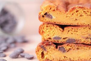 Moelleux courge, orange et chocolat