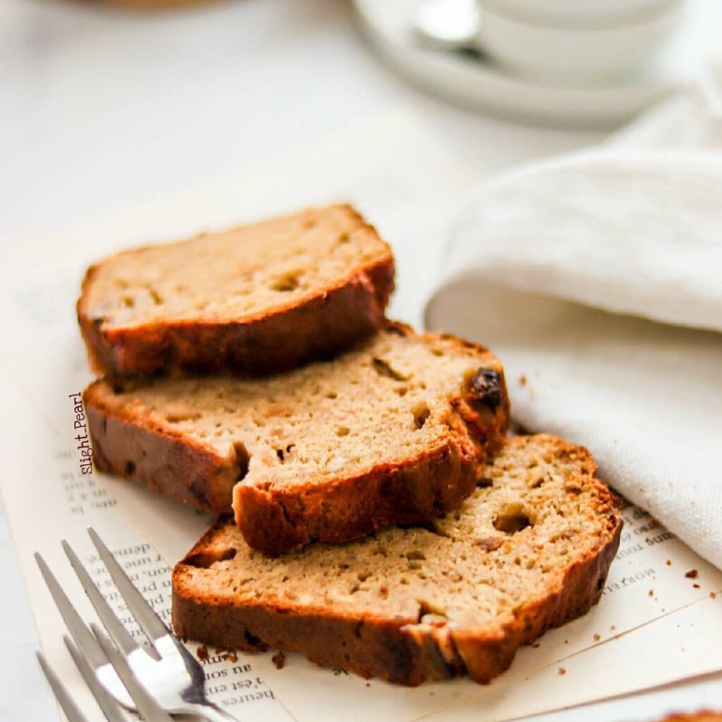 Banana bread farine de coco et d&rsquo;épeautre