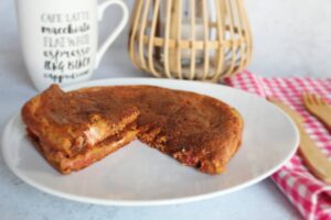 Pancakes betteraves et chèvre