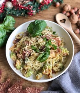 Pâtes au chou romanesco