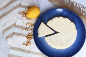 Mousseux d&rsquo;okara au citron