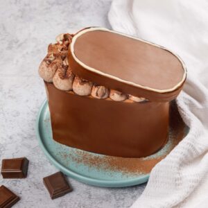 Caixinha Mousse de chocolate