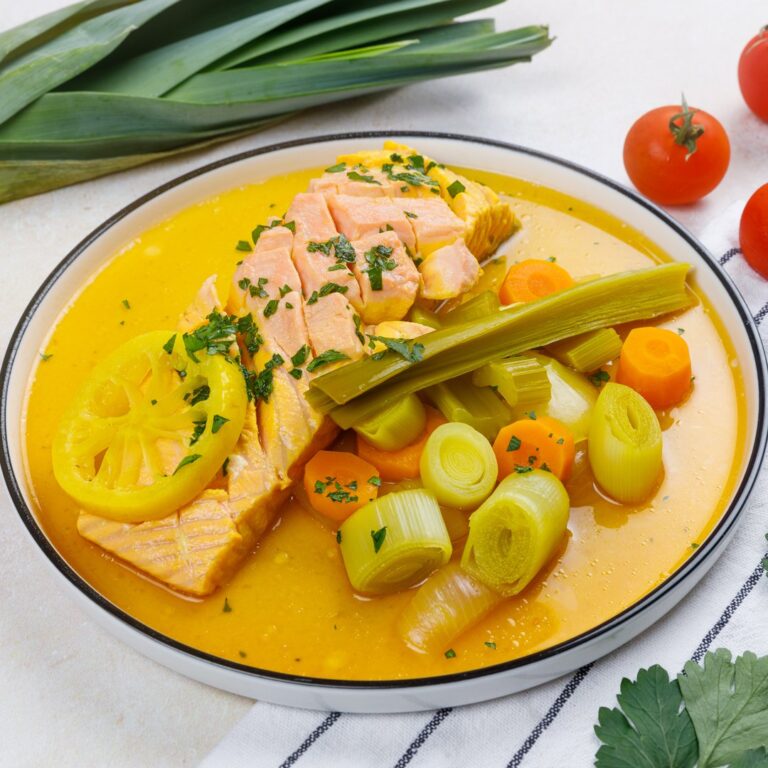 Lachs mit Honigsauce Lachs mit Honigsauce