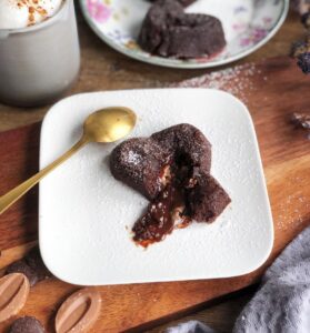 Fondant avec coeur coulant