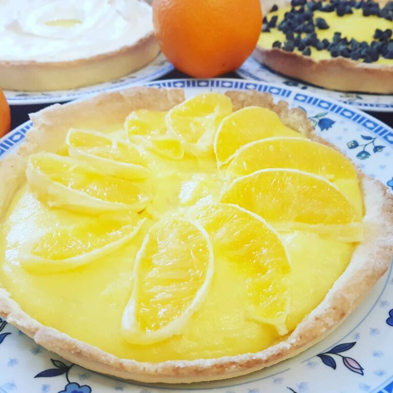 Tarte aux oranges vitaminée