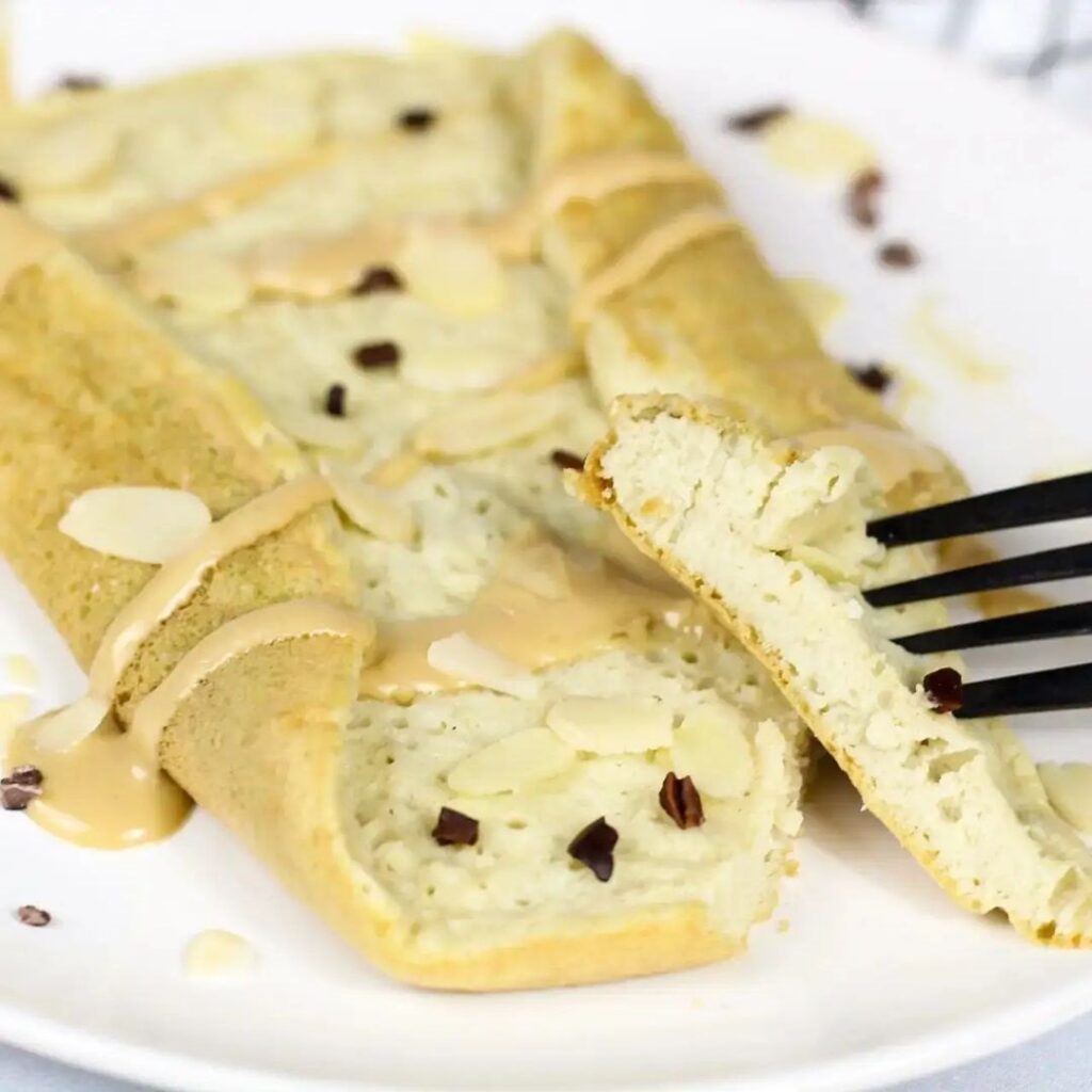 Omelette aux amandes