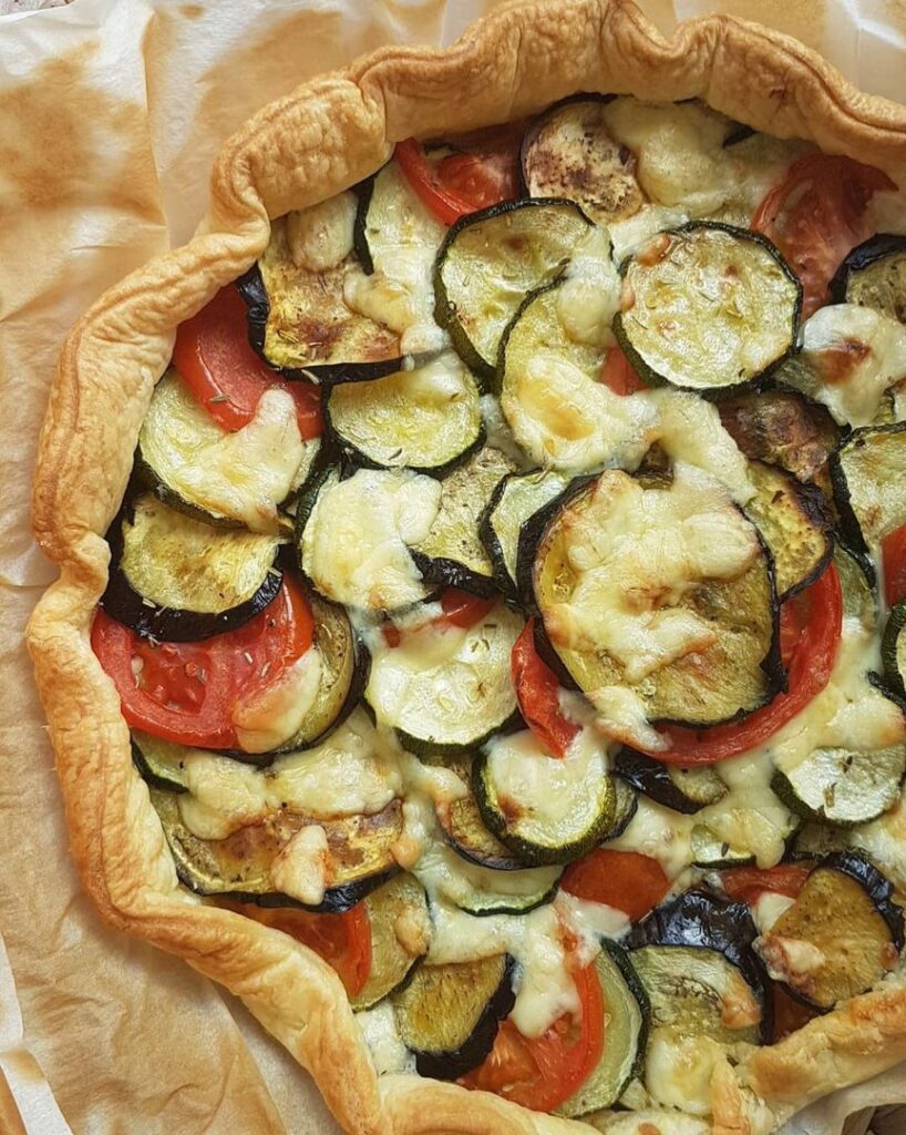 Tarte aux légumes du soleil