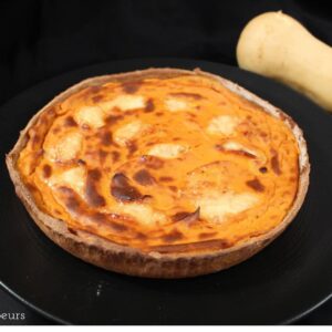 Tarte butternut et chèvre