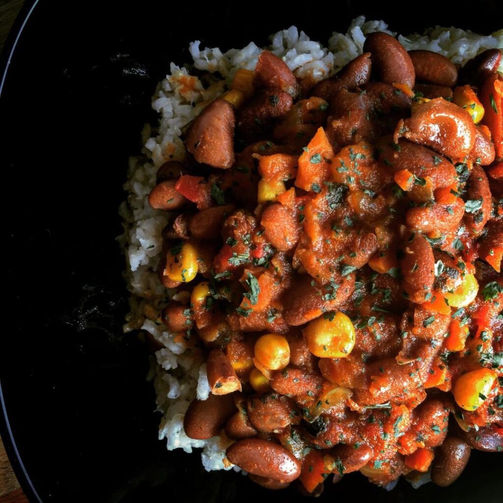Chili végétarien maison