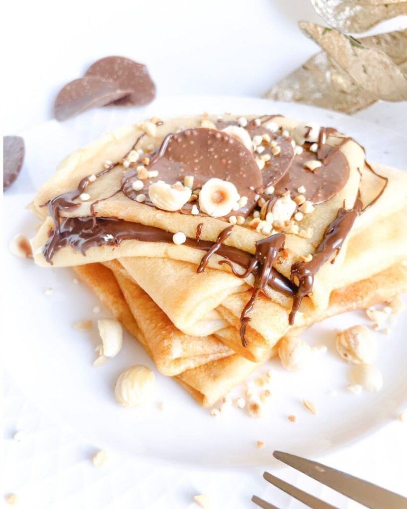 Crêpes à la vanille maison