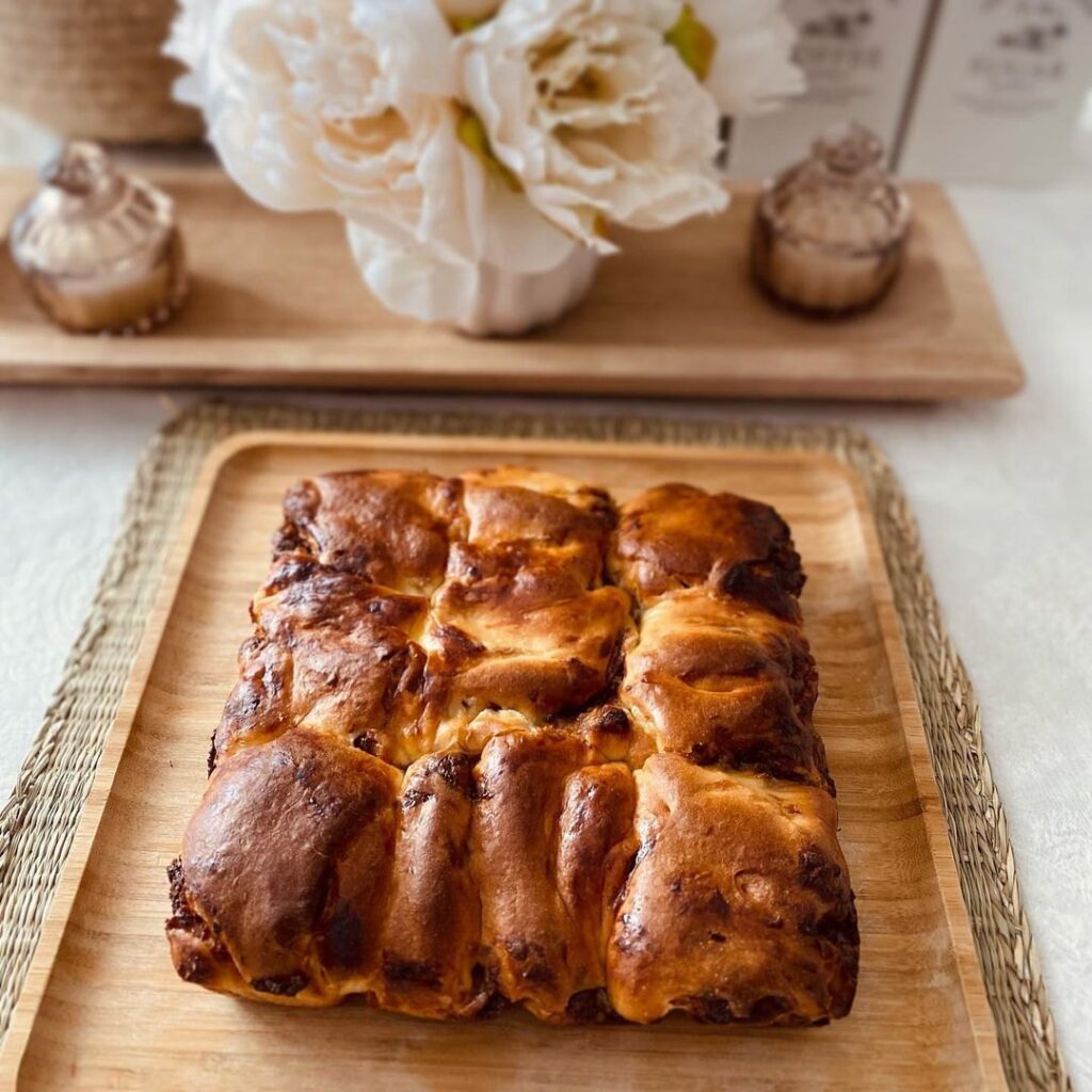 Brioche façon gâteau chinois au robot
