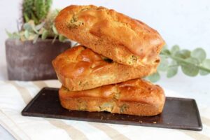 Mini cake brocolis et saumon