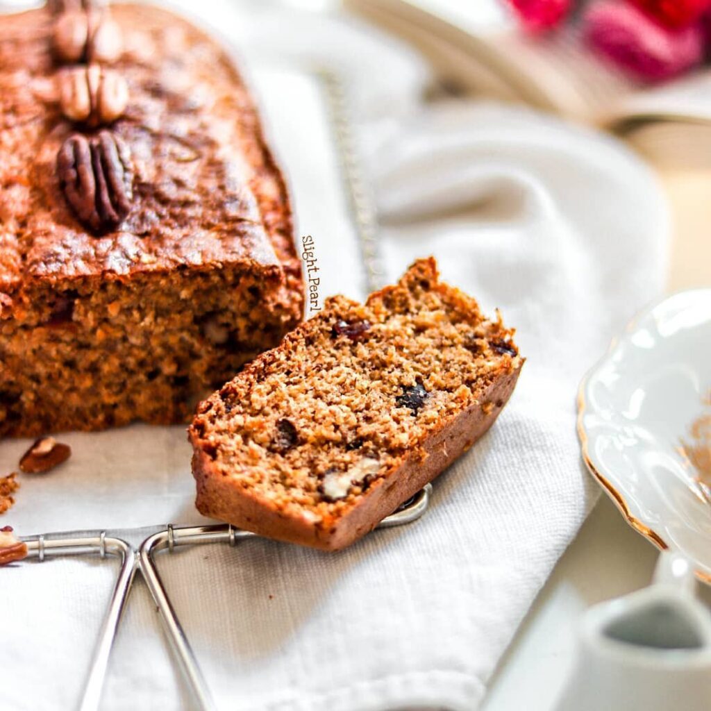 Carrot cake banane et cranberries