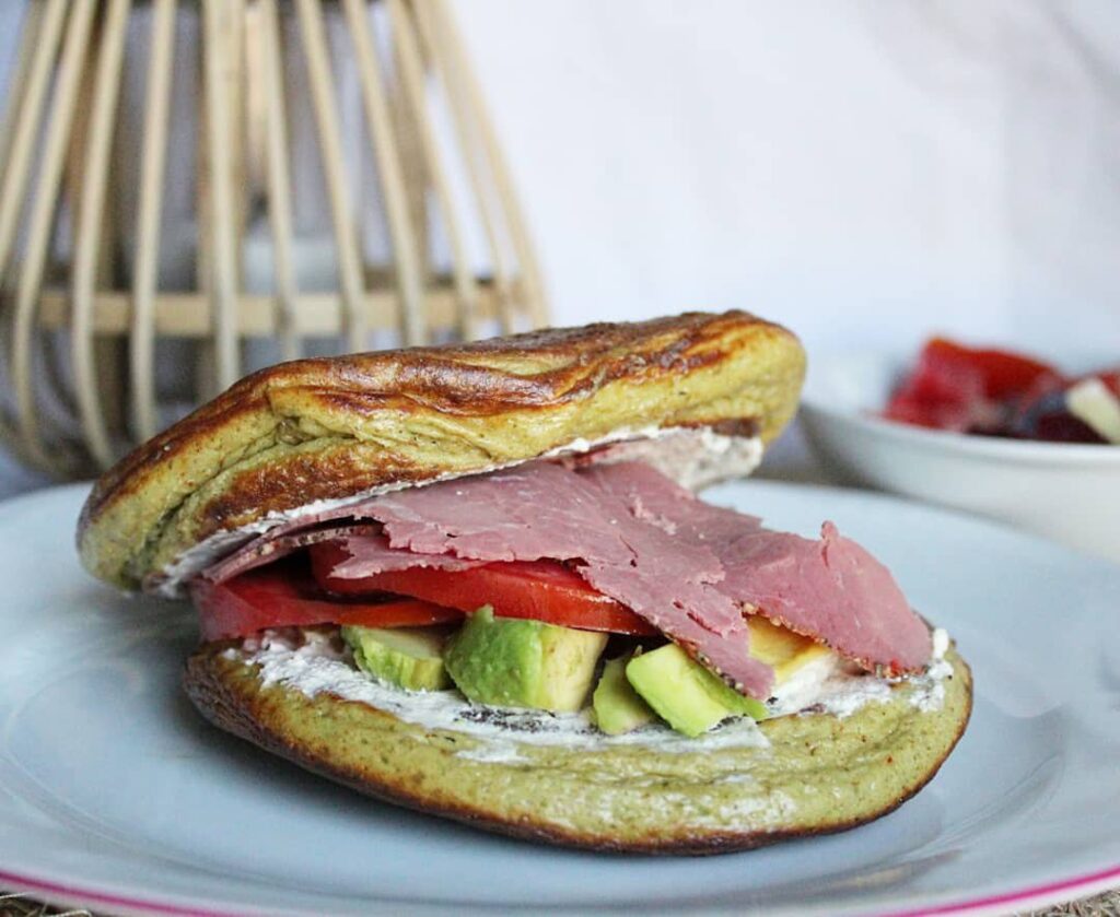 Pan&rsquo;wich low carb au pastrami