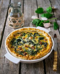Quiche aux épinards