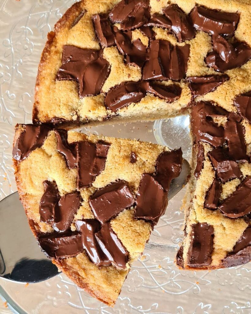 Blondie croustillant au coeur moelleux