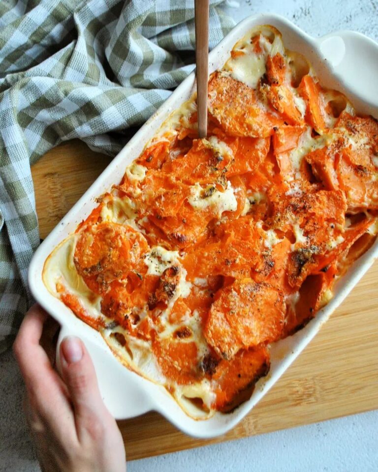 Gratin dauphinois de patate douce Gratin dauphinois de patate douce