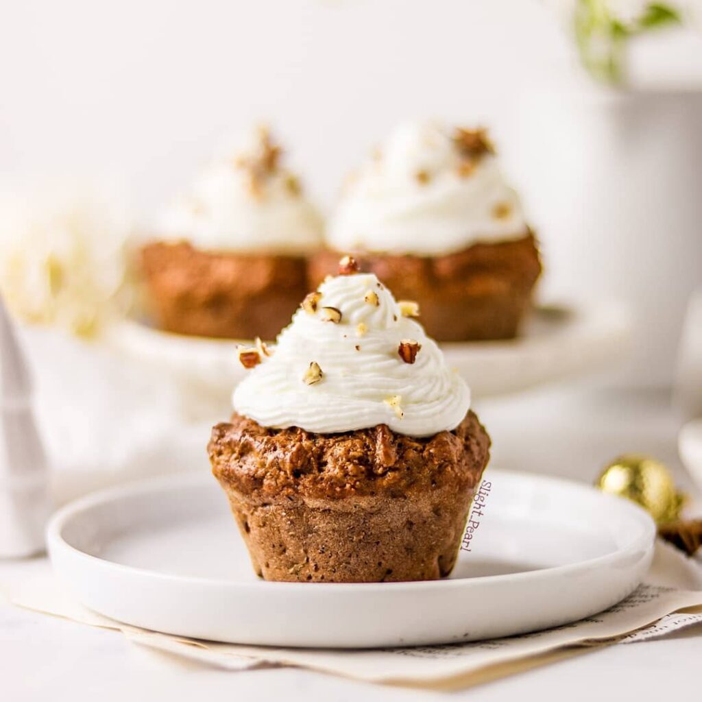 Carrot cake muffin