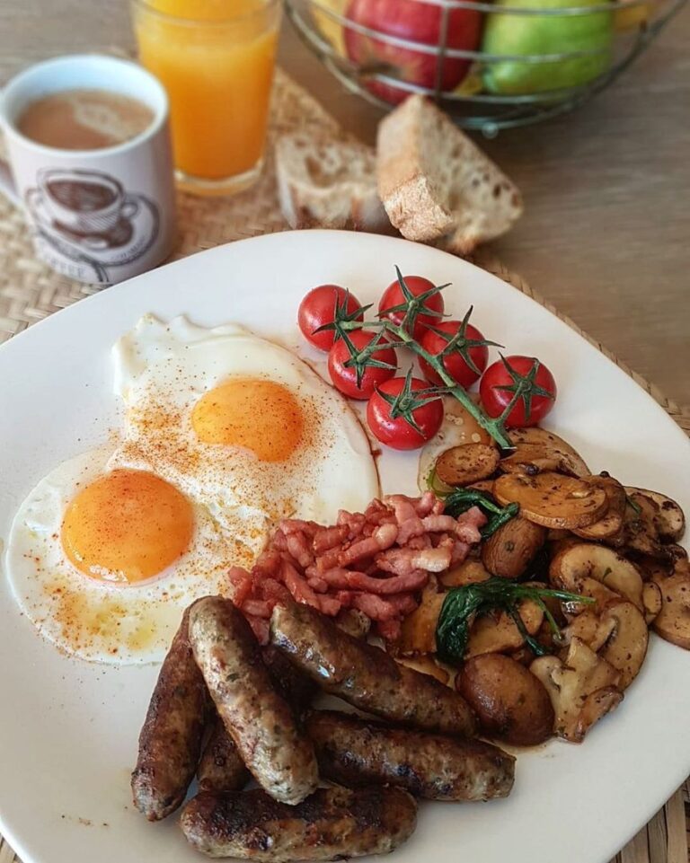 Petit déjeuner à l&rsquo;anglaise