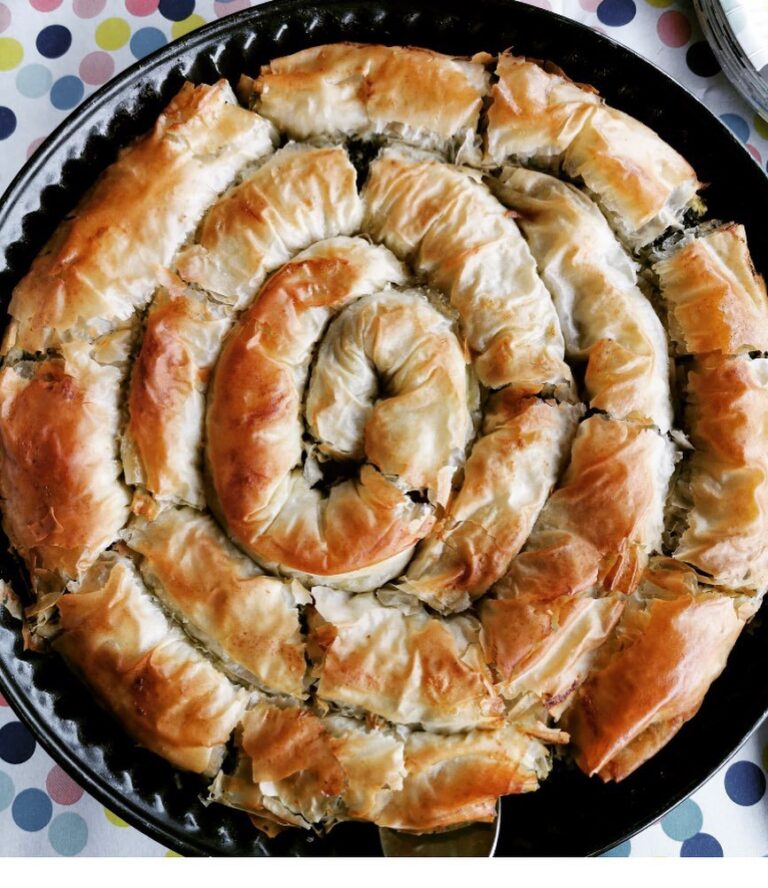 Spanakopita avec pâte filo