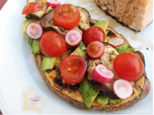Tartine de patate douce