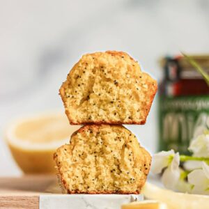Muffins au citron et graines de pavot