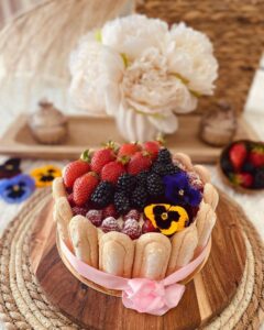 Charlotte aux fruits rouges