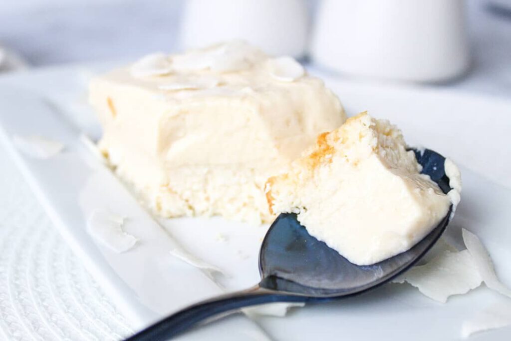 Flan à la noix de coco