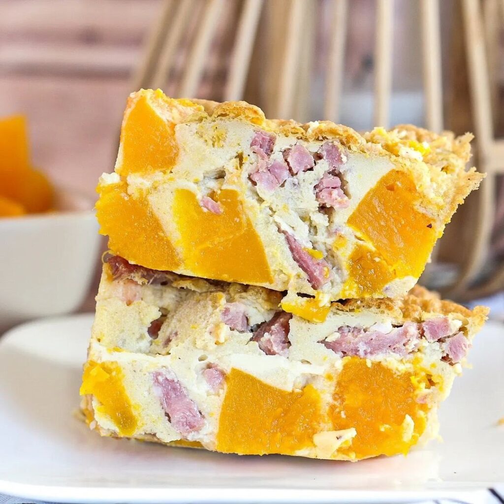Clafoutis bacon et butternut
