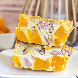 Clafoutis bacon et butternut