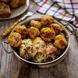 Escalopes de poulet farcies au fromage