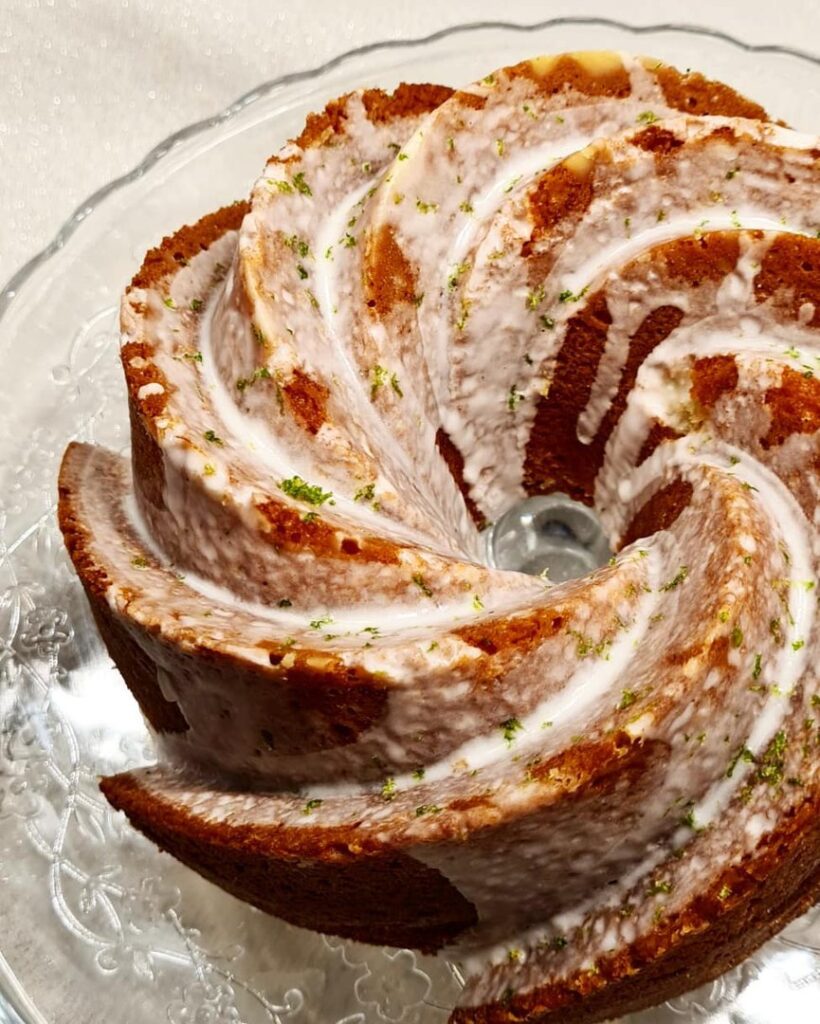 Cake citron vert et coco