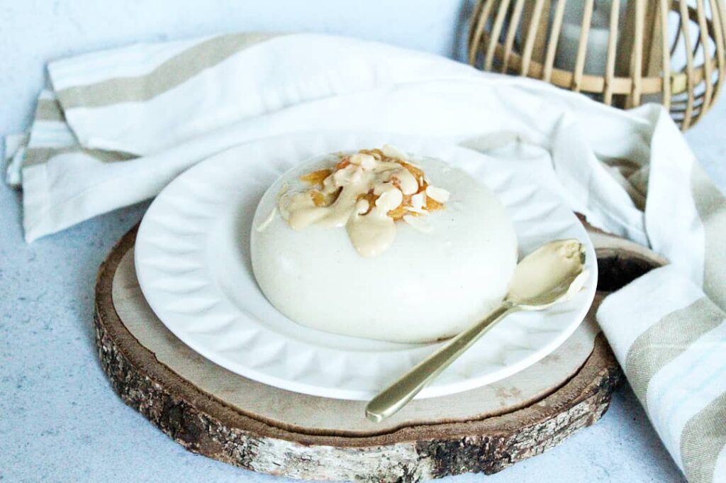 Pudding vanille et kaki