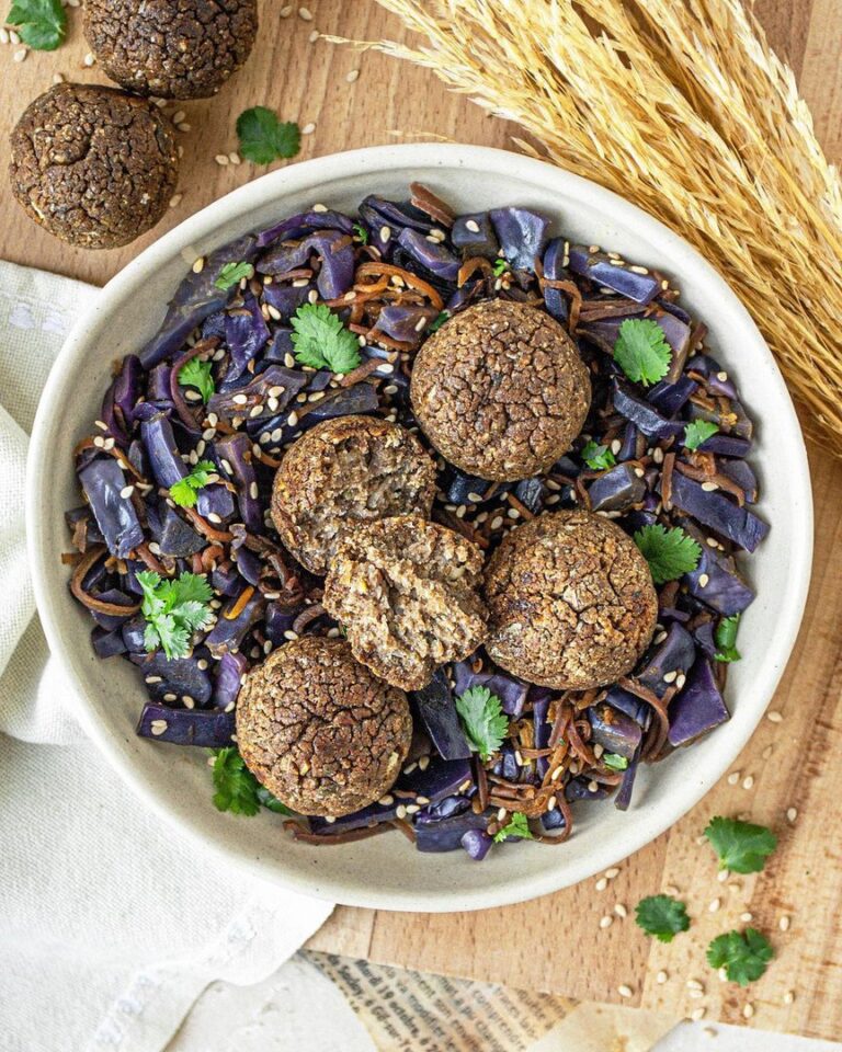 Croquette de sarrasin et légumes à l&rsquo;asiatique