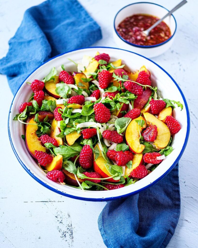 Salade d’endives aux nectarines