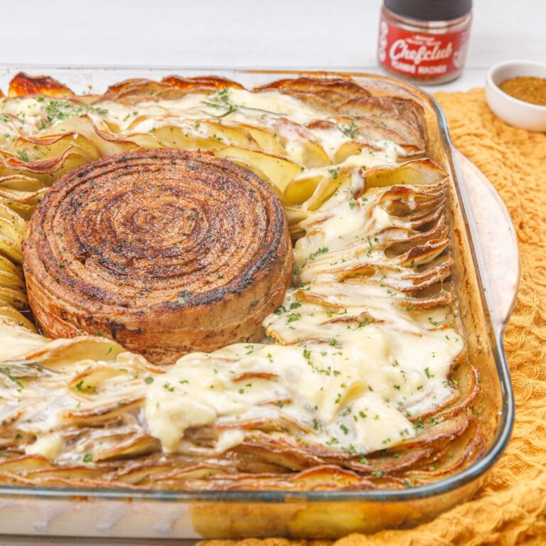 Gratinierte Kartoffeln mit Käse