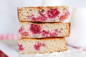 Moelleux coco framboises