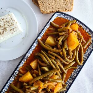 Haricots verts à la grecque