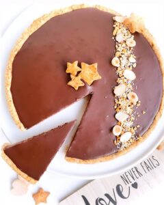 Tarte chocolat et noix de coco Tarte chocolat et noix de coco