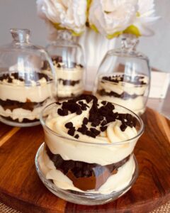 Verrine tout choco façon tiramisu
