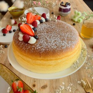 Cheesecake japonais maison