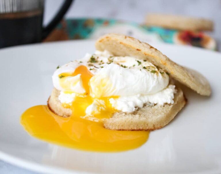 Crumpets oeuf poché