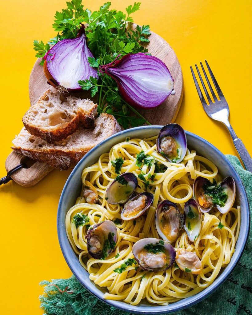 Spaghettis aux palourdes