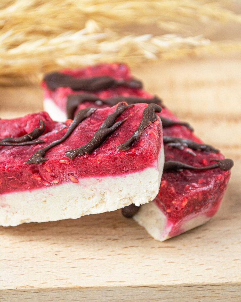 Iced cookie dough bar