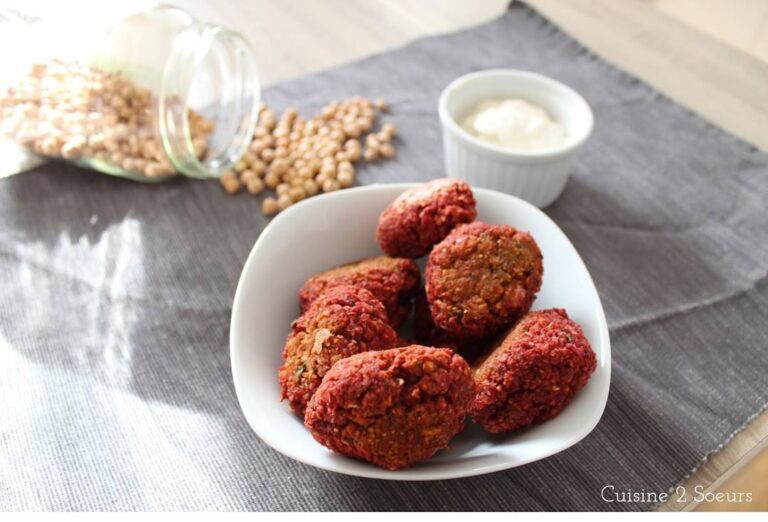 Falafels à la betterave healthy Falafels à la betterave healthy