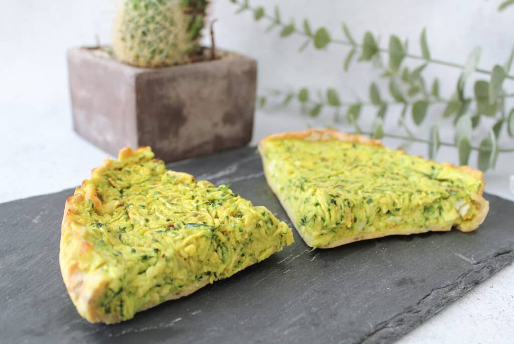 Tarte courgette et chèvre