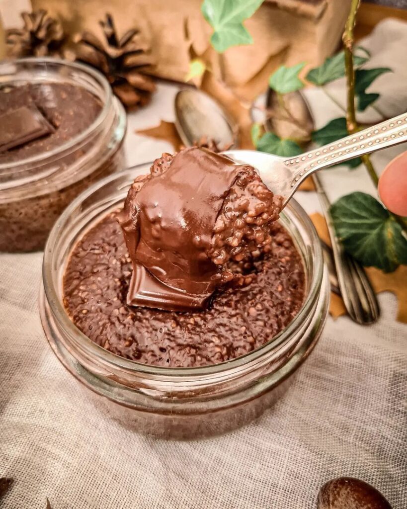 Crème de tapioca au chocolat