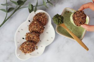 Croquettes de haricots rouges