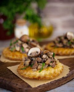 Feuilletés aux champignons