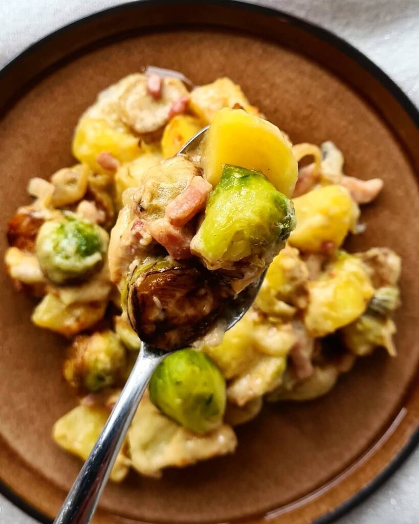 Gratin de choux de Bruxelles